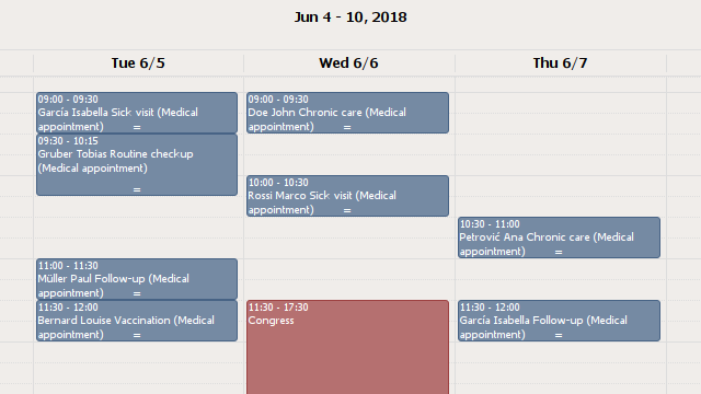 Image: Multi-view Calendar